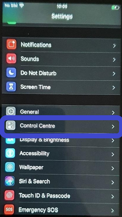 Record Screen on iPhone