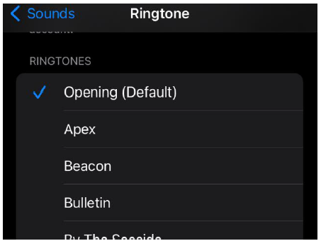 Modifier les sons et vibrations de l'iPhone