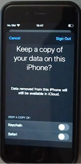 How to reset an iPhone