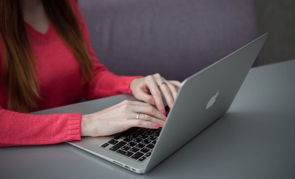 Touch typing on WIndows